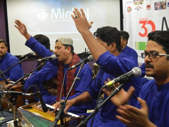 Ghayoor Moiz Mustafa Qawwal and Brothers, from Karachi, Pakistan, gave a magical Qawwali performance at charity dinner in Nelson. (s)