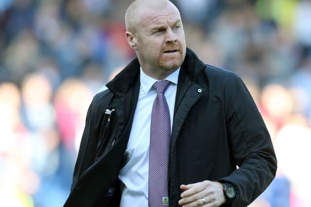 Burnley manager Sean Dyche makes his way to the dugout
Photographer Rich Linley/CameraSport
The Premier League - Burnley v Tottenham Hotspur - Saturday 23rd February 2019 - Turf Moor - Burnley
World Copyright © 2019 CameraSport. All rights reserved. 43 Linden Ave. Countesthorpe. Leicester. England. LE8 5PG - Tel: +44 (0) 116 277 4147 - admin@camerasport.com - www.camerasport.com