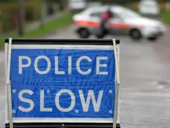 The A59 has been closed in both directions.