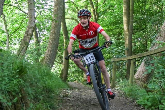 Nick at the Midweek MTB Madness event at Bowland Wild Boar Park last June.