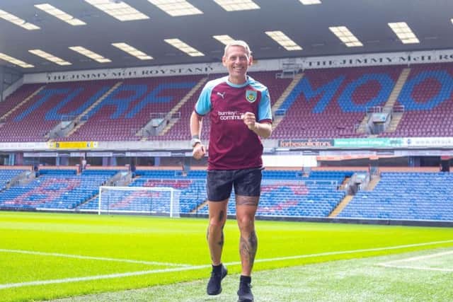 Scott Cunliffe is running to every one of Burnley's Premier League away games this season