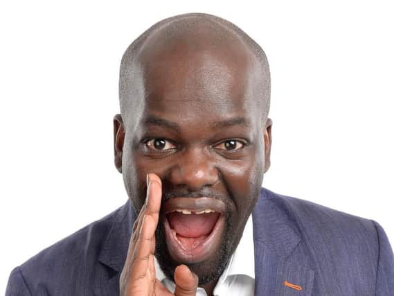 Britains Got Talent star Daliso Chaponda will get your chuckle muscles wobbling for a rip-roaring comedy show at the Grand, Clitheroe. (s)