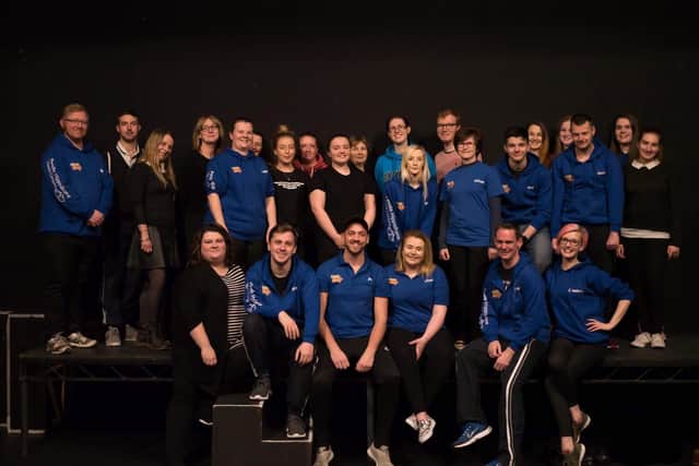 The cast of Our House, which will be staged at Pendle Hippodrome Theatre next week. (s)