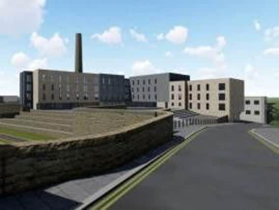Artist's impression of the new student accommodation