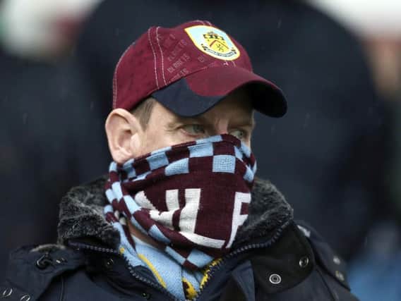 Burnley fans were left disappointed by the defeat to the ten men of Leicester
