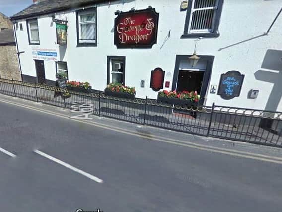 The George and Dragon pub in Barrowford, close to where a road accident happened this morning.