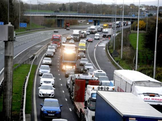 A slow-moving abnormal load could cause delays on the M6 this weekend.