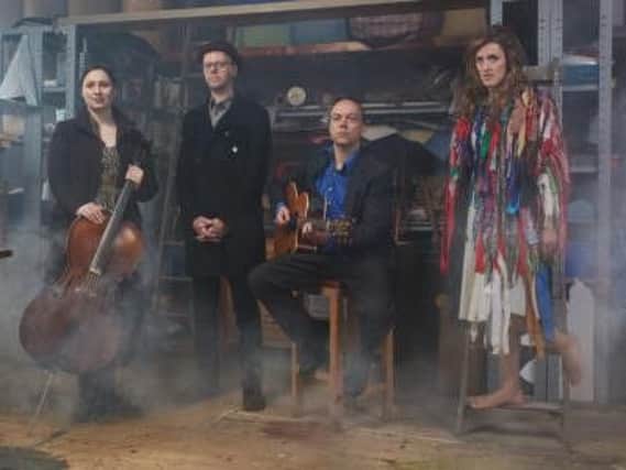 Folk band The Greyhounds are teaming up with performance artist Sonya Moorhead for her show, Feral, at Aighton, Bailey & Chaigley Memorial Hall, Hurst Green. (s)