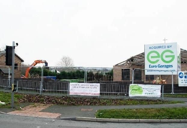 The site where St Teresa's Church stood will become home to a petrol station, Starbucks and Spar.