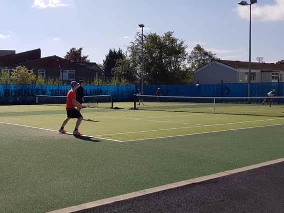 Burnley Tennis Club benefits from six outdoor courts