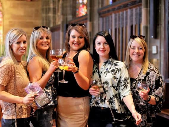 The Gin Society Festival takes place in the Burnley Mechanics on Friday, May 10th, 6pm to 10-30pm and Saturday, May 11th, from noon to 4-30pm and 6pm to 10-30pm.