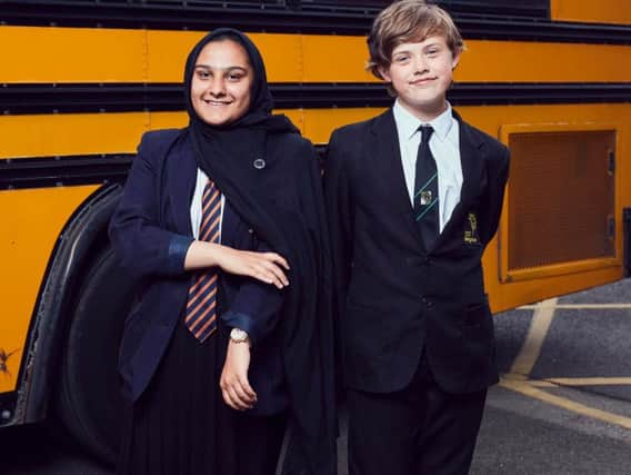 Kiran and Lucas in The Great British School Swap