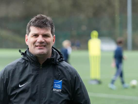 Andy Payton - former Burnley FC professional footballer, UEFA A qualified coach, and one of the inspirational leaders of the successful Academy of Sport - at Burnley College.