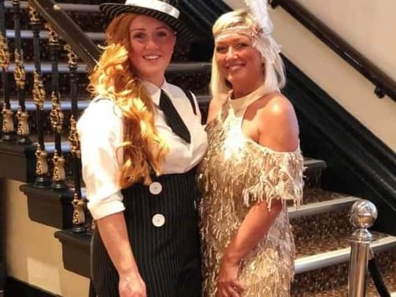 Guests at the Peaky Blinders themed charity night for Prostate Cancer UK