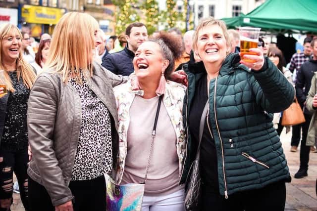 Music lovers enjoy Burnley Live 2019. Photo: Andy Ford