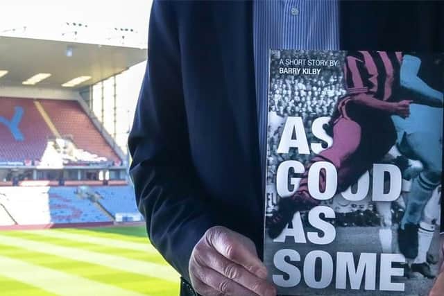 Barry Kilby released his 'As Good As Some' book in paperback last year to raise extra funds for the appeal