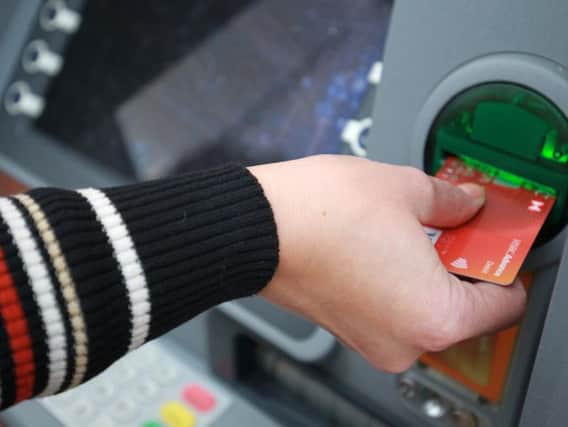 The number of cash machines in Burnley is declining