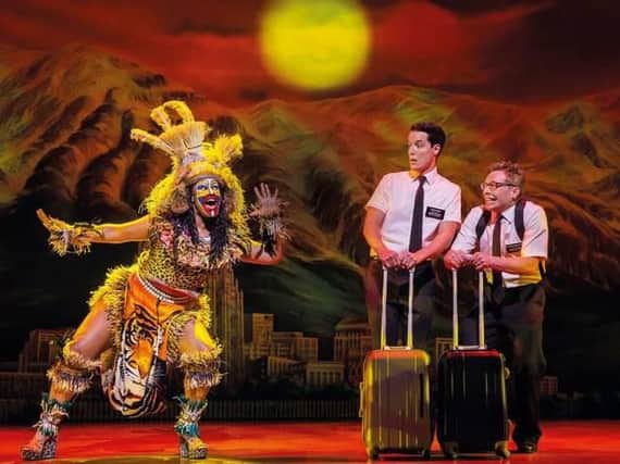 The controversial Book of Mormon musical is coming to Manchester Palace Theatre. (s)