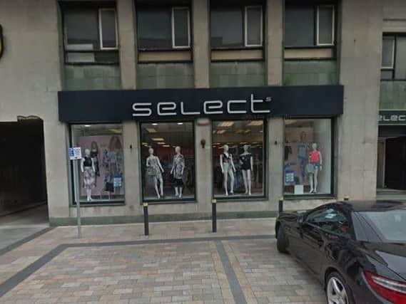 The Select store in Burnley