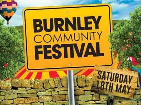Burnley Community Festival will run from noon until 9pm on Saturday