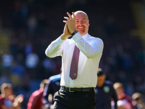 Burnley FC manager Sean Dyche during the Clarets' recent home game against Arsenal.