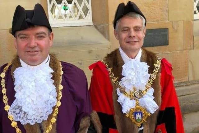 Clitheroe Mayor New Mayor and Deputy Mayor appointed for Clitheroe