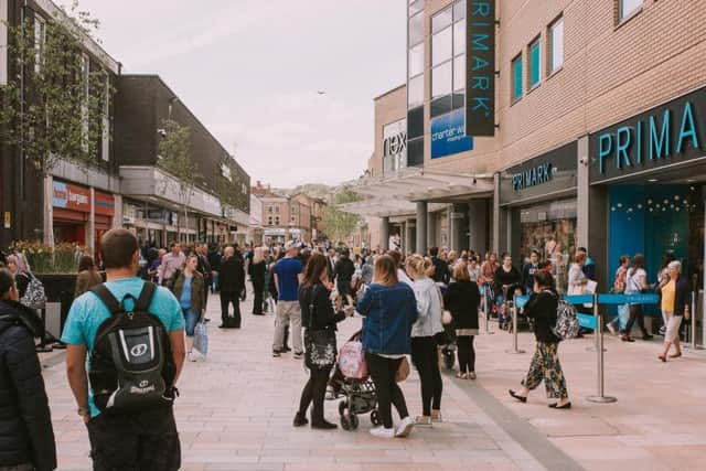 The retail giant has helped with a huge increase in footfall