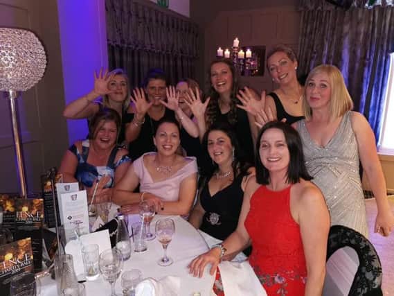Burnley and Pendle people wore their best frocks at the glamorous Fence Charity Ball. (s)