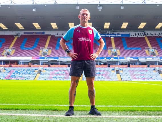 Scott Cunliffe has run to every one of Burnley's Premier League away games this season