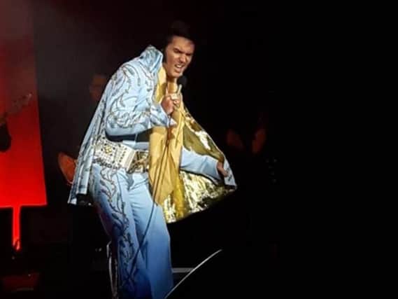 Award-winning performer,Chris Connor,will givetwostunning performances when he brings the World Famous Elvis Show tothe Manchester Road theatre onFriday and Saturday, June21stand 22nd. (s)