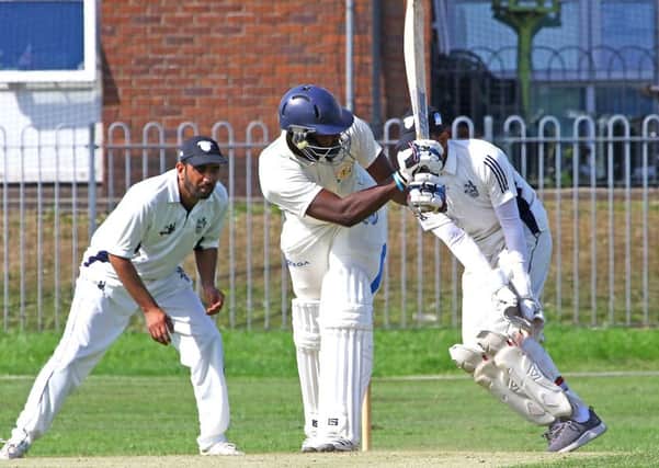 Read's Luke Jongwe hit 39 not out and took two wickets as they reached the Ramsbottom Cup semi finals