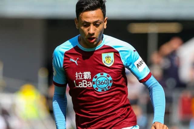 Burnley's Dwight McNeil in action

Photographer Alex Dodd/CameraSport

The Premier League - Burnley v Arsenal - Sunday 12th May 2019 - Turf Moor - Burnley

World Copyright © 2019 CameraSport. All rights reserved. 43 Linden Ave. Countesthorpe. Leicester. England. LE8 5PG - Tel: +44 (0) 116 277 4147 - admin@camerasport.com - www.camerasport.com