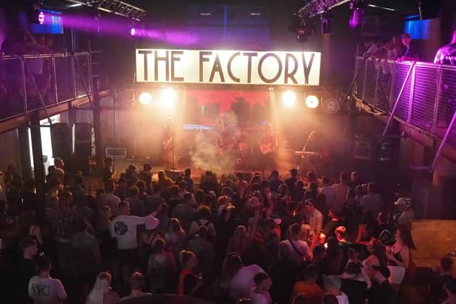 The Factory stage at Beat-Herder.
