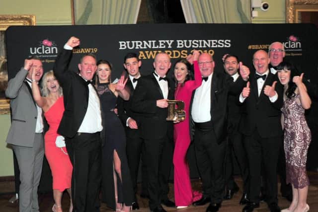 Pipeline Induction Heat won Business of the Year at the Burnley Business Awards