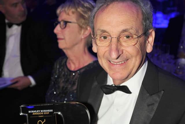 AMS Neve's Mark Crabtree who picked up the Business Leader of the Year award