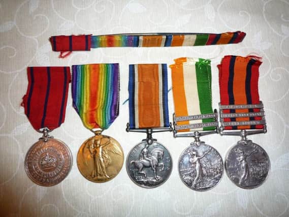 The priceless medals stolen