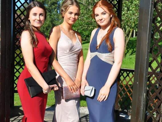 Pupils dressed to the nines for their special prom night