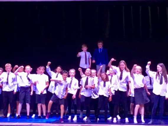 Pupils take centre stage
