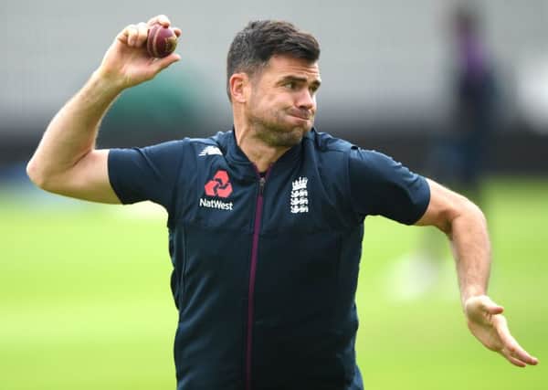 James Anderson is suffering with a calf injury (photo: Getty Images)