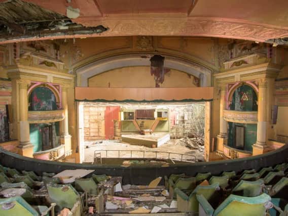 Inside the former Burnley Empire Theatre