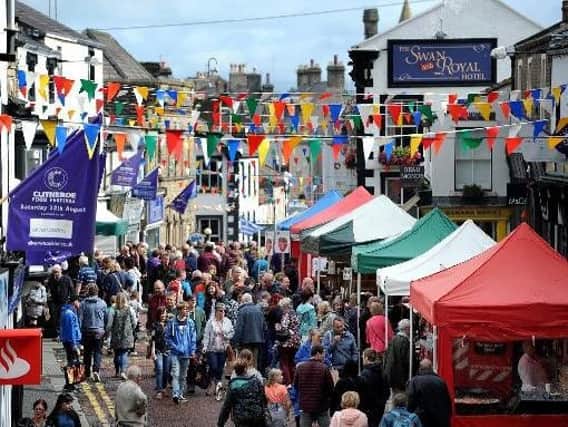 Clitheroe Food Festival takes place tomorrow