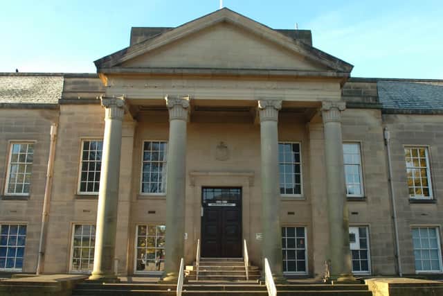 A Bolton man landed himself before magistrates after he threw steaming hot food at the boss of a Burnley restaurant carvery.