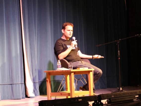 Adam Kay at the festival
