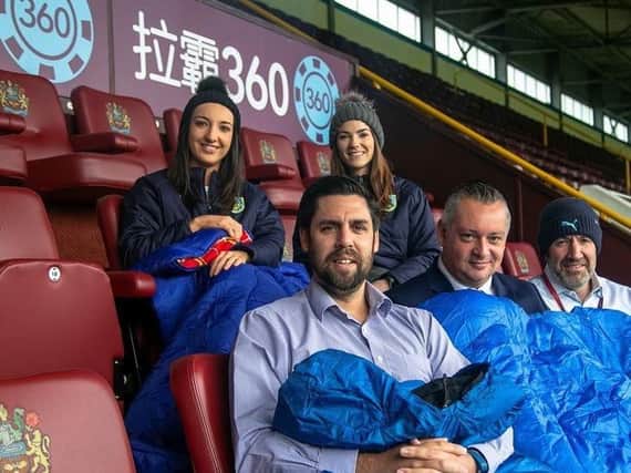 Burnley are holding a second Turf Moor Sleep-out in November.