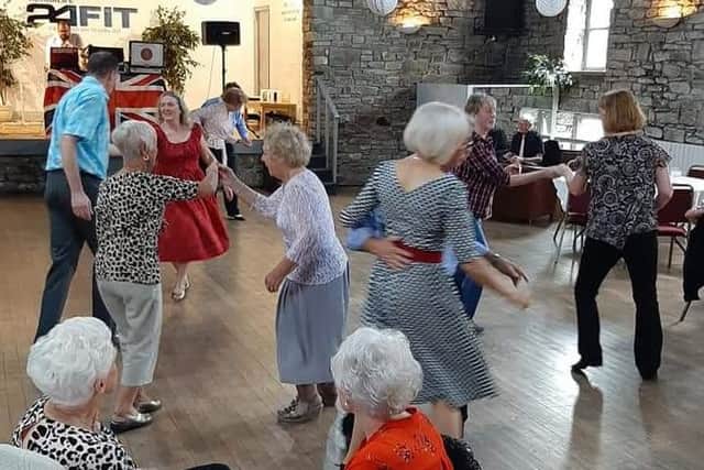 Dancers get into the swing of things at the Sunday afternoon tea dance which looks set to become a regular event in Burnley.