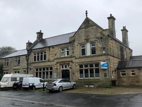 The Bay Horse in Worsthorne has been closed since December