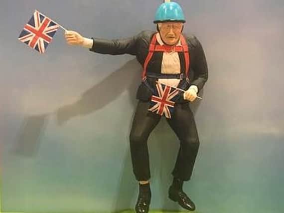 Boris Johnson cake unveiled