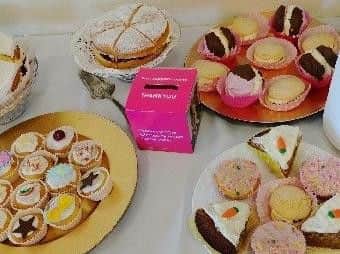 Just a sample of the delicious cakes on offer