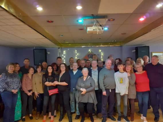 Former classmates from St Theodore's sixth form in Burnley were joined by their family and friends for a school reunion.