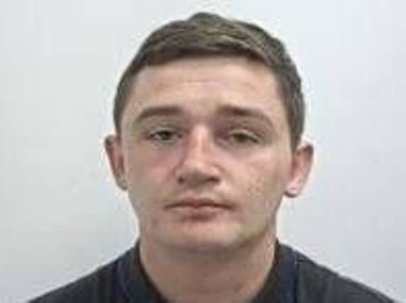 Bradley Goulding was sentenced to 18 weeks in prison after being found guilty of racial abuse towards a police officer while he was receiving hospital treatment.
